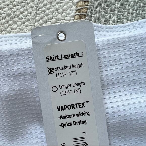 Lucky in Love Mesh Love White Standard Length Tennis Skort Women’s Size Large - Picture 7 of 11